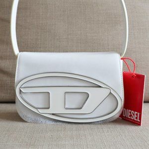 *NEW* DIESEL 1DR SHOULDER BAG - WHITE